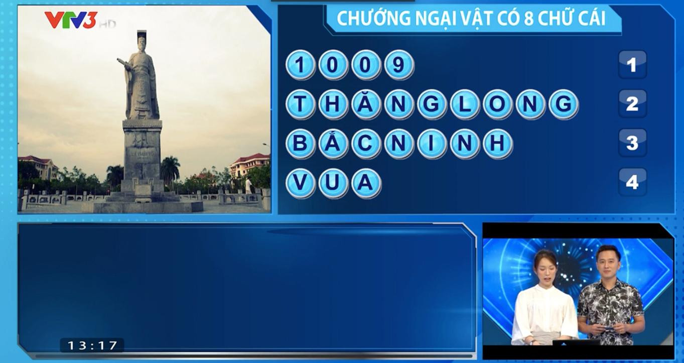 Hình ảnh trong phần thi Vượt chướng ngại vật