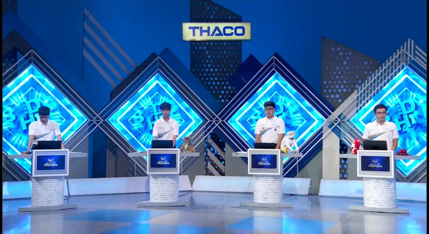 Cả 4 thí sinh đều thi đấu bằng 100% công lực. Nguồn: chụp màn hình