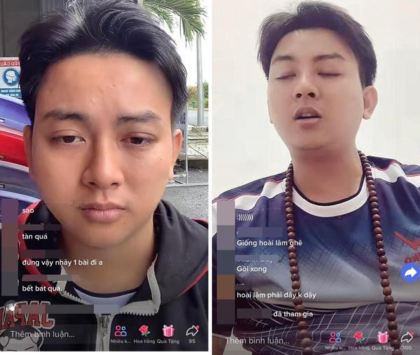 Hoài Lâm từng gây hoang mang khi xuất hiện trong livestream với tình trạng mệt mỏi. Hoài Lâm từng gây hoang mang khi xuất hiện trong livestream với tình trạng mệt mỏi.