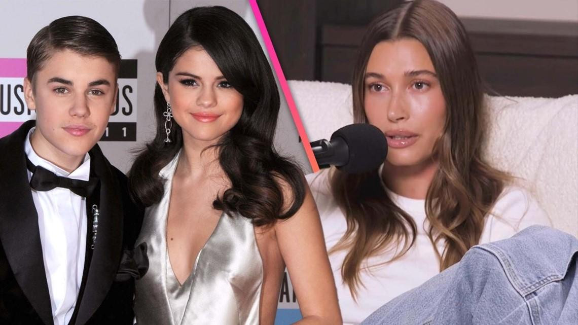 Hailey Bieber khẳng định không chen chân vào mối quan hệ giữa Justin Bieber và Selena Gomez.