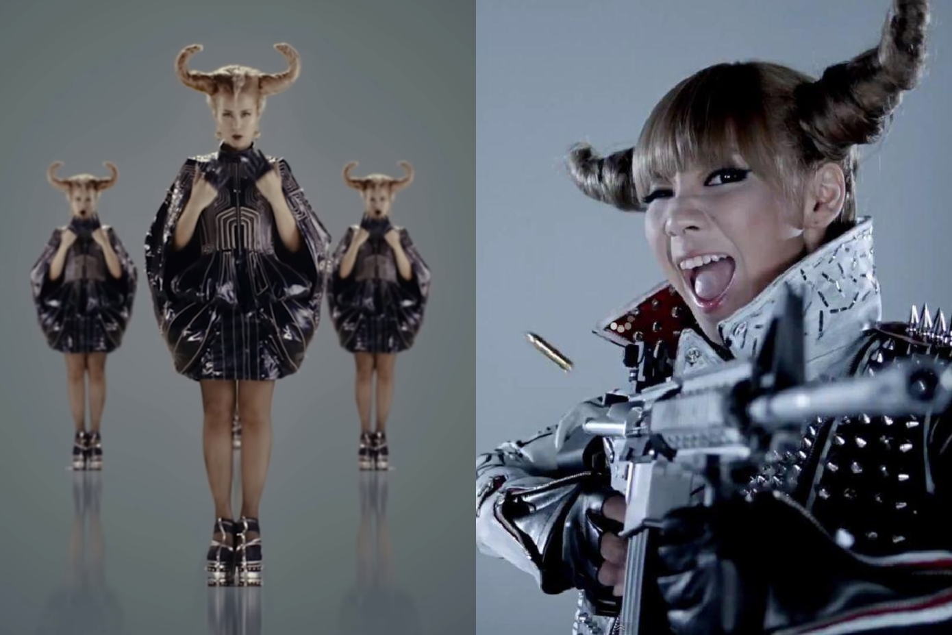 Kiểu tóc sừng cũng bị cộng đồng mạng cho là "học hỏi" từ CL.