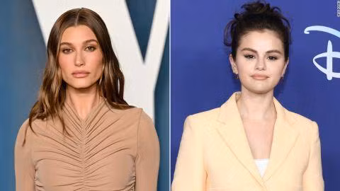 Hailey Bieber tôn trọng quyết định im lặng của Selena Gomez.