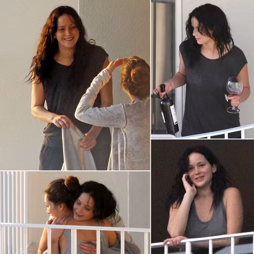 Jennifer bị bắt gặp có những cử chỉ thân mật với bạn gái trong khách sạn. Jennifer bị bắt gặp có những cử chỉ thân mật với bạn gái trong khách sạn