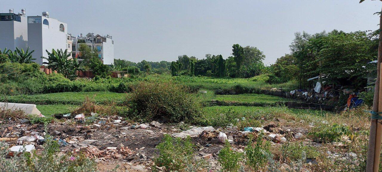 Đất đá nhếch nhác tại Công viên Văn hoá Gò Vấp