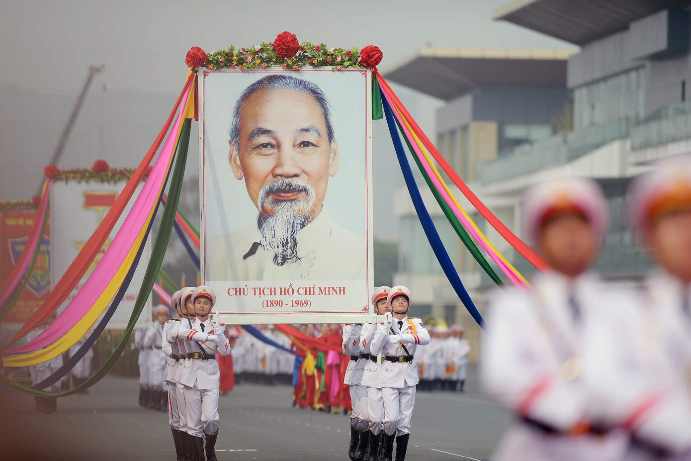 50 năm xây dựng, chiến đấu và trưởng thành, lực lượng CSCĐ luôn khắc ghi lời Bác Hồ dạy CAND. Ảnh: Dương Triều. 50 năm xây dựng, chiến đấu và trưởng thành, lực lượng CSCĐ luôn khắc ghi lời Bác Hồ dạy CAND. Ảnh: Dương Triều.