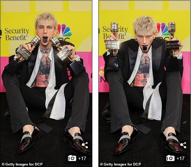 Tuy nhiên, ngay sau đó, dân mạng lại "ngán ngẩm" khi Kelly tiếp tục tạo dáng thè lưỡi với hai cúp vàng, trông đầy nhạo báng và "trẻ trâu". Tuy nhiên, ngay sau đó, dân mạng lại "ngán ngẩm" khi Kelly tiếp tục tạo dáng thè lưỡi với hai cúp vàng, trông đầy nhạo báng và "trẻ trâu".