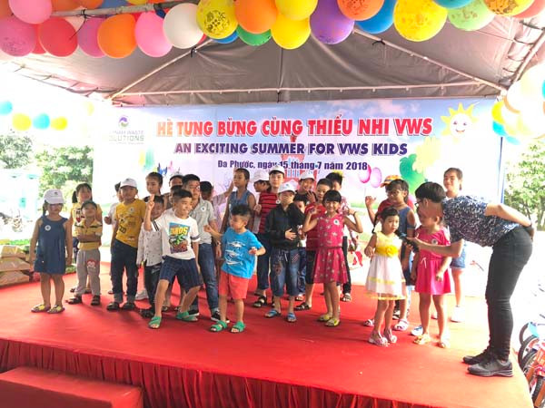 Hè tưng bừng cùng con em người lao động ảnh 1