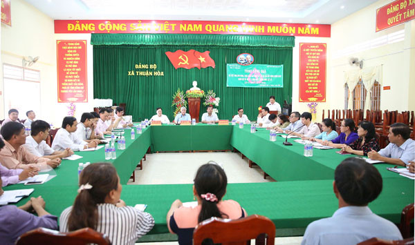 Ủy ban Dân tộc và NHCSXH khảo sát tín dụng chính sách tại Trà Vinh ảnh 1