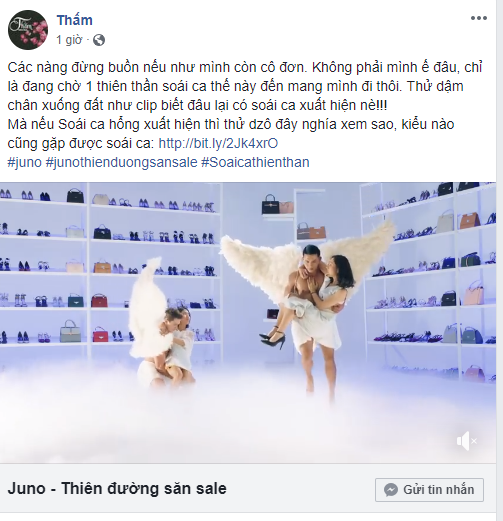 Soái ca thiên thần làm nhiều chị em háo hức tại 'Thiên đường săn sale' ảnh 3