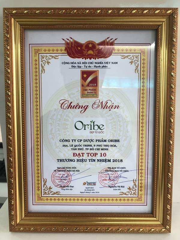 Nhãn hàng Dược Mỹ phẩm Oribe – Danh nghiệp vì cộng đồng ảnh 4