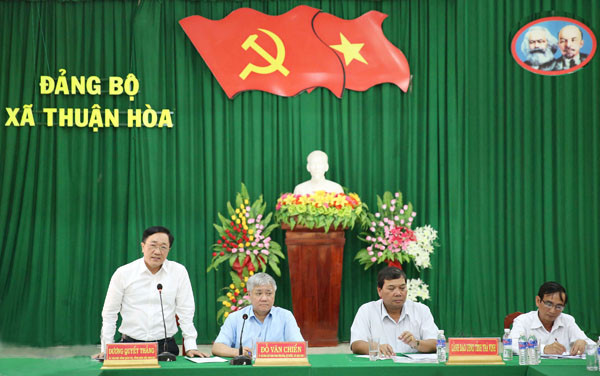 Ủy ban Dân tộc và NHCSXH khảo sát tín dụng chính sách tại Trà Vinh ảnh 2