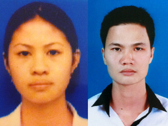 Hai nghi phạm Kiều và Tùng