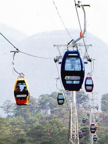 Cáp treo Đà Lạt - Ảnh: ST
