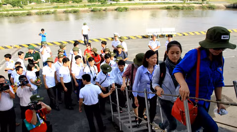 Đoàn hành trình thăm Trường Sa xuất phát sáng nay, 3/5