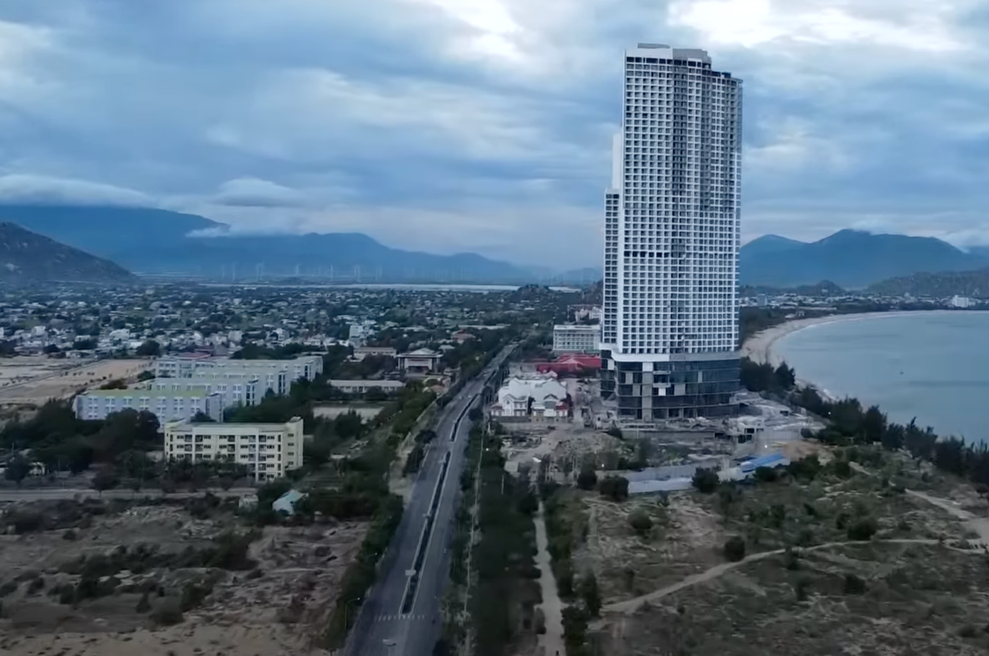 Một dự án khu đô thị lớn tại TP Phan Rang - Tháp Chàm của tỉnh Ninh Thuận: Ảnh: C.H.