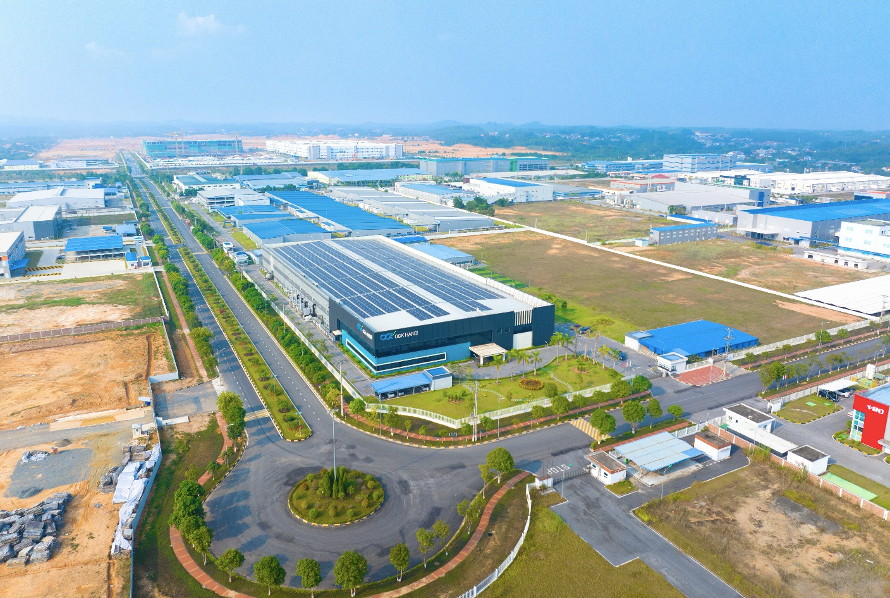 Khu công nghiệp Phú Hà của Viglacera.