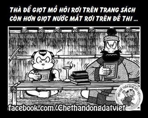 Quyết tâm không khóc vì đề thi. Quyết tâm không khóc vì đề thi