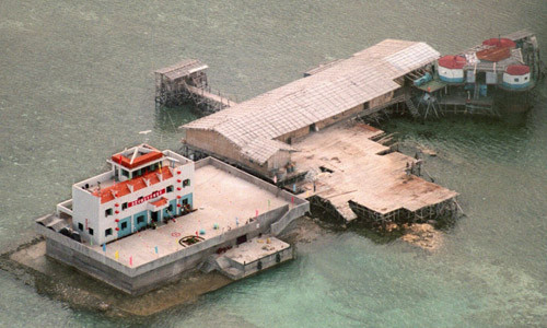 Căn cứ quân sự của Trung Quốc trên vùng rặng san hô Mischif