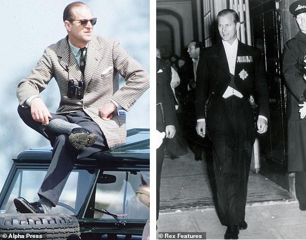 Không cố tình theo đuổi thời trang, Hoàng thân Philip vô tình trở thành tiêu chuẩn cho đàn ông Anh nhờ phong cách lịch lãm, vương giả. Không cố tình theo đuổi thời trang, Hoàng thân Philip vô tình trở thành tiêu chuẩn cho đàn ông Anh nhờ phong cách lịch lãm, vương giả.