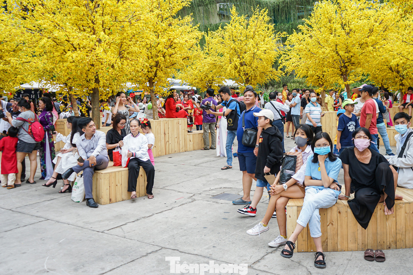 Đối với người dân TPHCM và khách du lịch, Phố ông đồ Nhà văn hóa Thanh niên là điểm đến không thể bỏ qua vào mỗi dịp Tết Nguyên Đán.