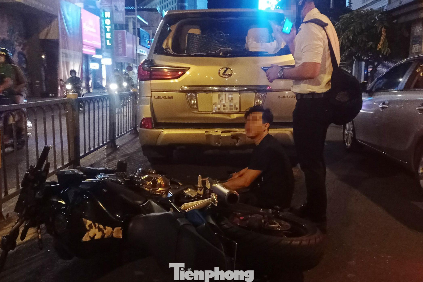 Hình ảnh hiện trường vụ tai nạn Hình ảnh hiện trường vụ tai nạn