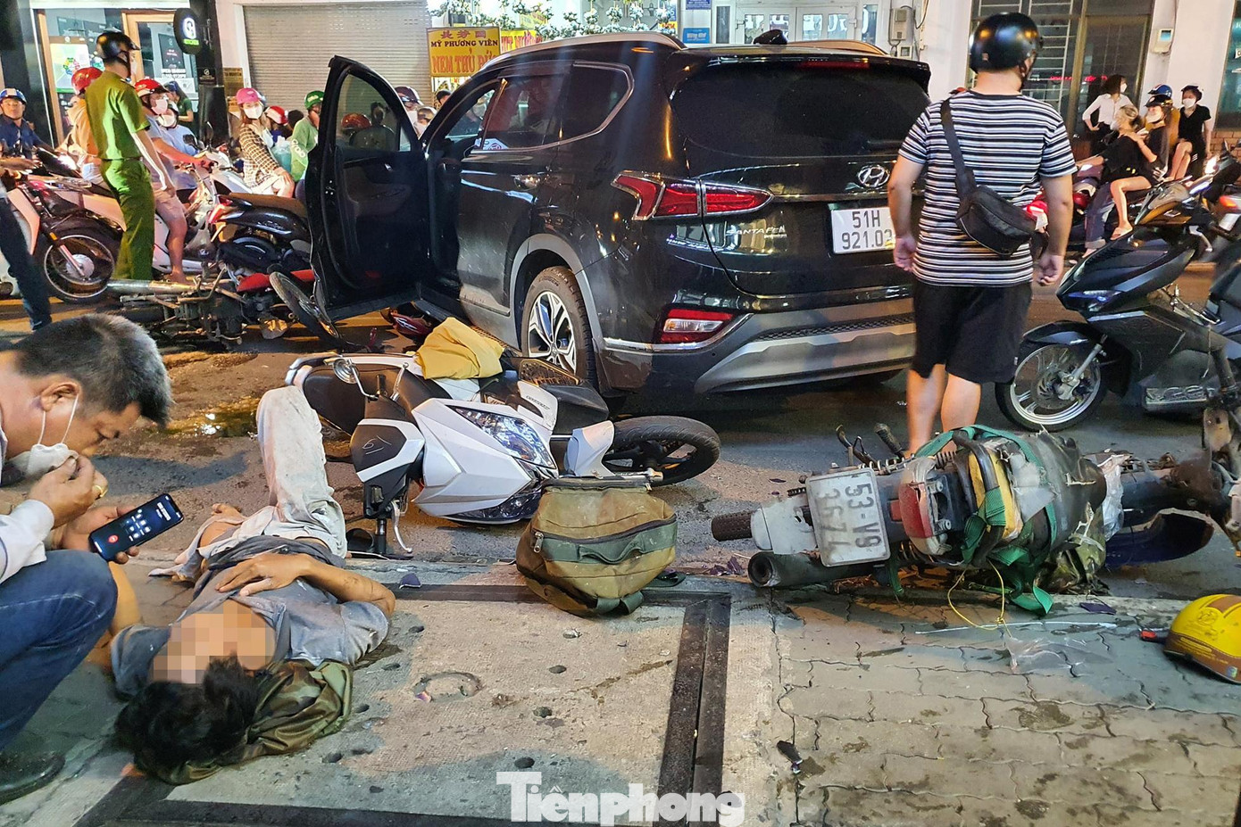 Hiện trường vụ tai nạn