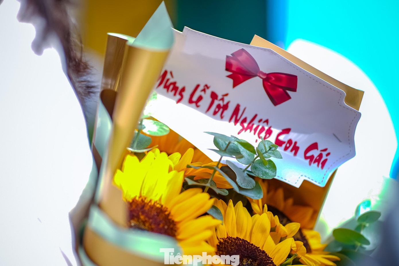 “Mỗi bó hoa nhận được từ phụ huynh đều được các học sinh khối 12 rất trân quý. Bởi lẽ, ngoài ý nghĩa chia vui thì đây còn món quà động viên tinh thần rất lớn mà các bậc sinh thành gửi đến mình với hy vọng “con sẽ vượt vũ môn thành công” trong kỳ thi THPT quốc gia sắp tới” - một phụ huynh chia sẻ với phóng viên.