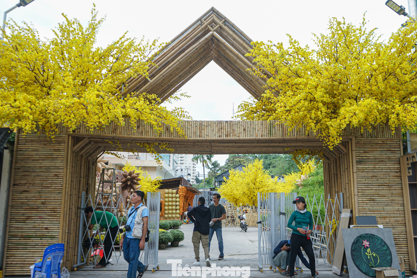 Các hạng mục tại Phố ông đồ sắp hoàn thành