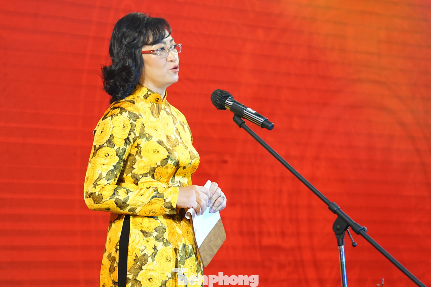 Bà Phan Thị Thắng - Phó Chủ tịch UBND TPHCM phát biểu tại buổi lễ khai mạc
