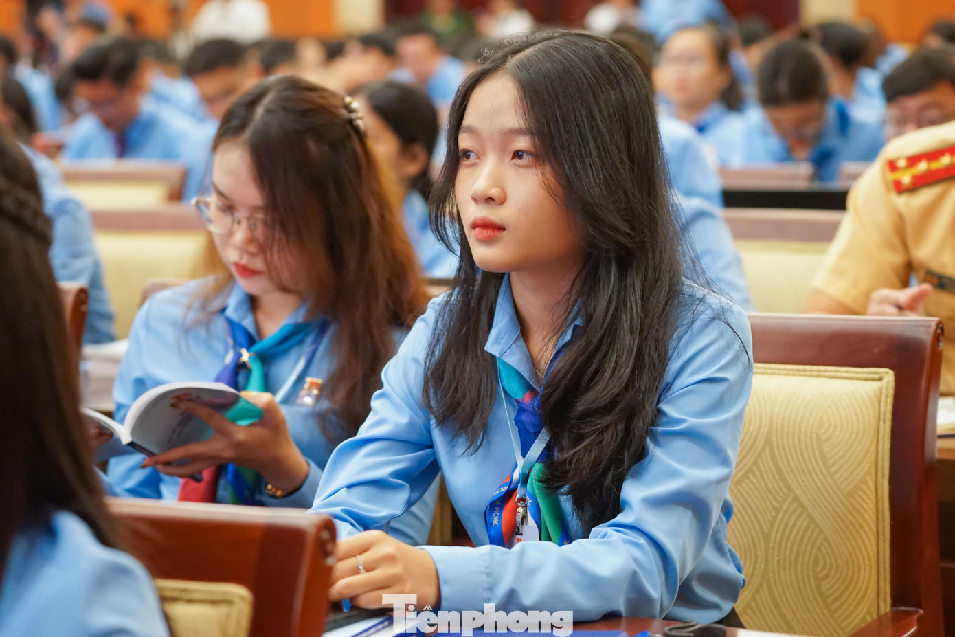 Ngoài các nữ đại biểu đại diện cho cơ sở Đoàn trực thuộc còn có sự góp mặt của các nữ đại biểu là sinh viên, đại điện cho khối trường học trên địa bàn thành phố.