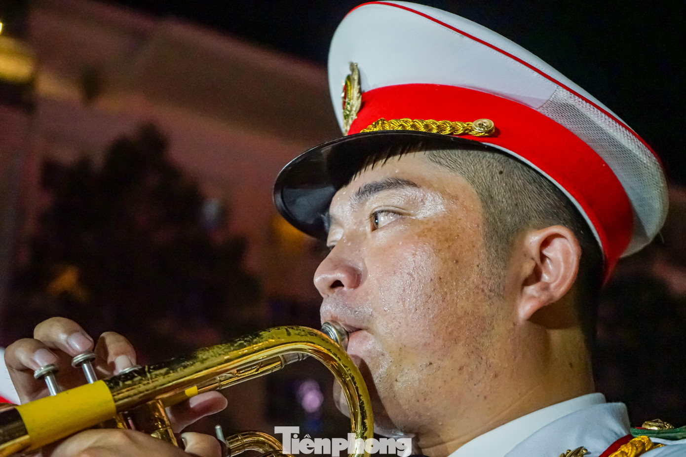 Mặc dù nhạc cụ, trang phục còn ít và thiếu nhưng Đoàn quân nhạc Công an Việt Nam đã nỗ lực hết mình, đưa hình ảnh đất nước, con người đến với bạn bè quốc tế.