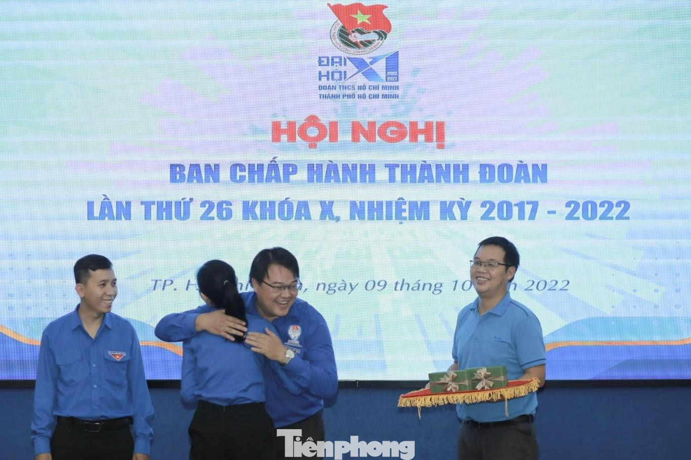 Trước đó, vào sáng ngày 9/10 tại Hội trường Thành Đoàn TPHCM, Ban Thường vụ Thành Đoàn TPHCM đã tổ chức Hội nghị Ban Chấp hành Thành Đoàn lần thứ 26 khóa X, nhiệm kỳ 2017 - 2022. Đây là phiên họp cuối của Ban Chấp hành Thành Đoàn TPHCM nhiệm kỳ 2017 - 2022 nhằm triển khai và thống nhất một số nội dung chuẩn bị cho công tác tổ chức Đại hội Đoàn TNCS Hồ Chí Minh khóa XI, nhiệm kỳ 2022 - 2027.