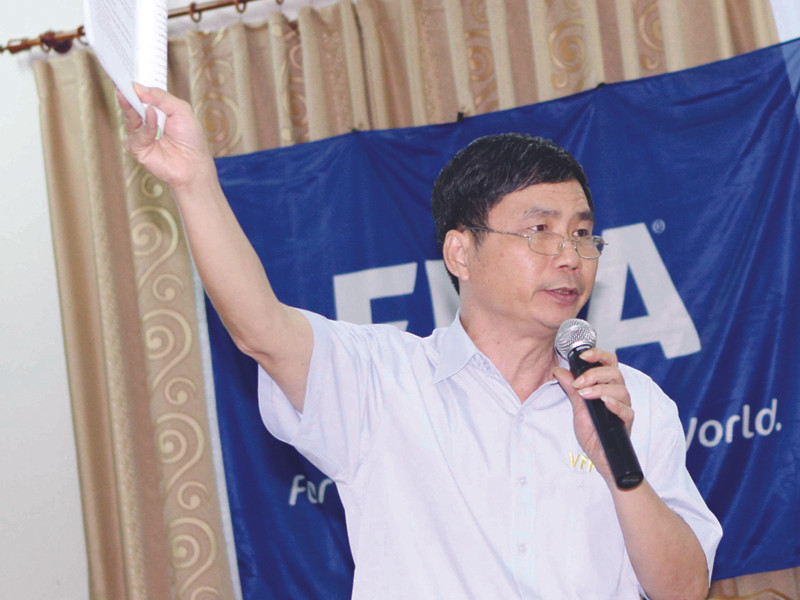 Ông Dương Nghiệp Khôi là ứng viên sáng giá cho chiếc ghế TTK VFF. Ảnh: VSI. Ông Dương Nghiệp Khôi là ứng viên sáng giá cho chiếc ghế TTK VFF Ảnh: VSI