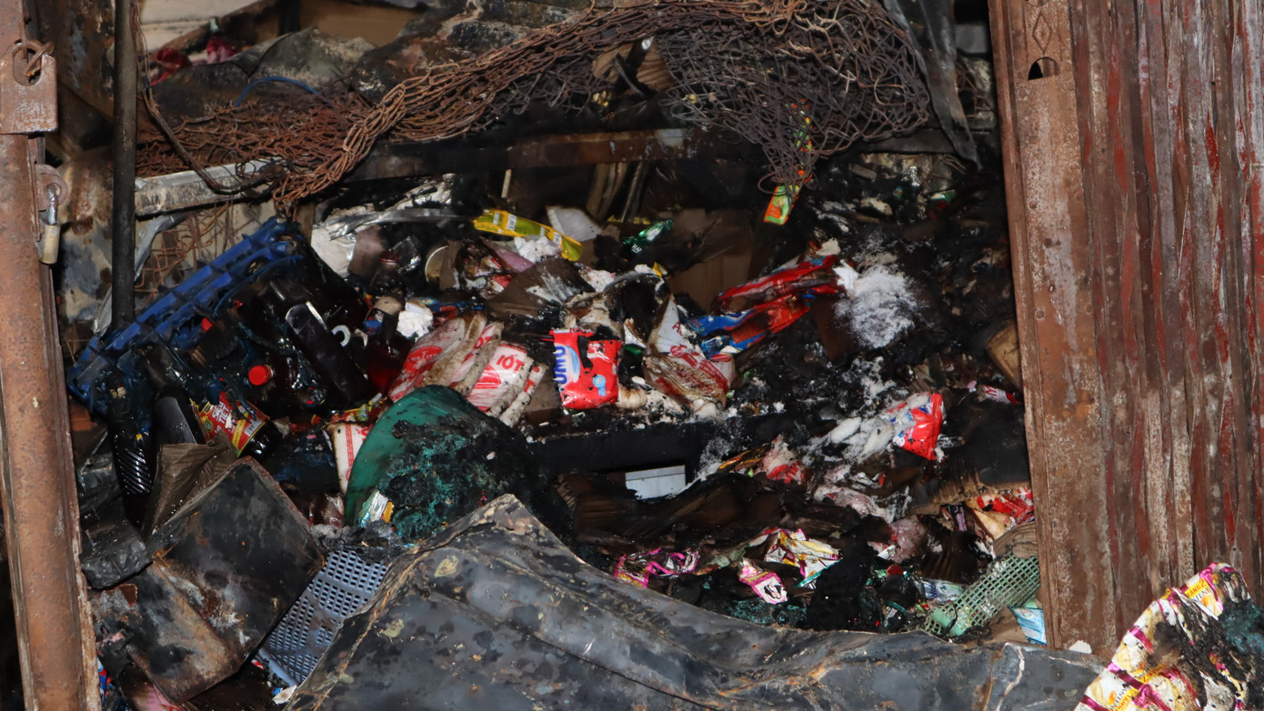 Cháy chợ Bình Long do đốt vàng mã? ảnh 4