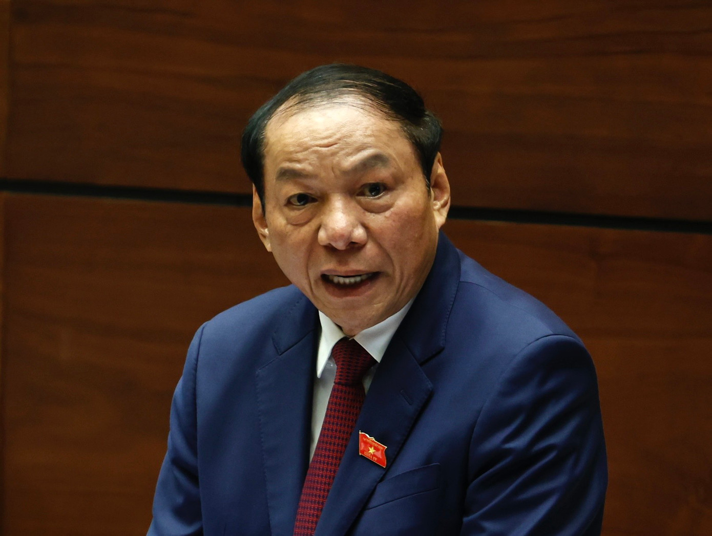 Bộ trưởng Nguyễn Văn Hùng. Ảnh: Như Ý.