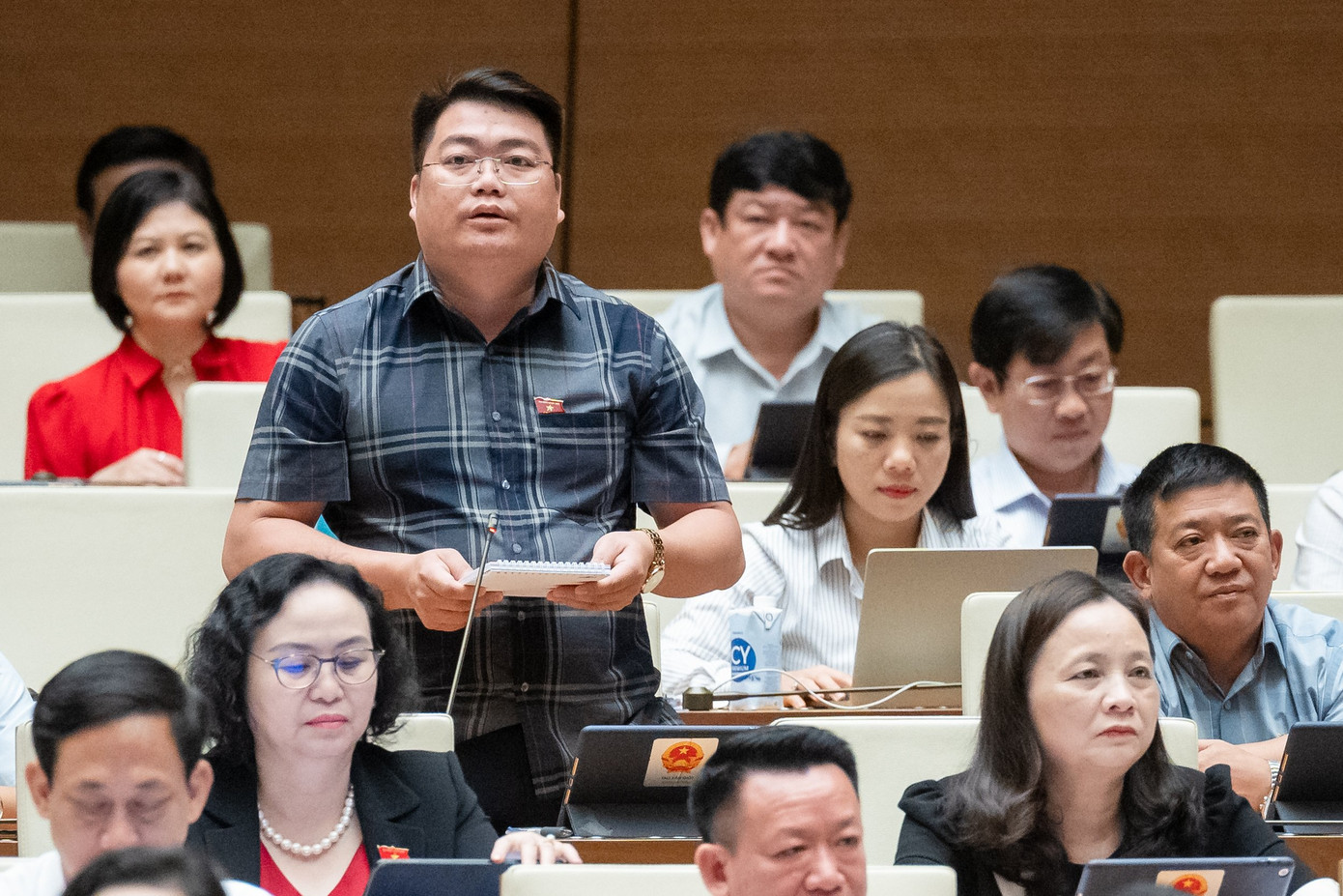 Đại biểu Tao Văn Giót (Lai Châu). Ảnh Như Ý Đại biểu Tao Văn Giót (Lai Châu). Ảnh Như Ý