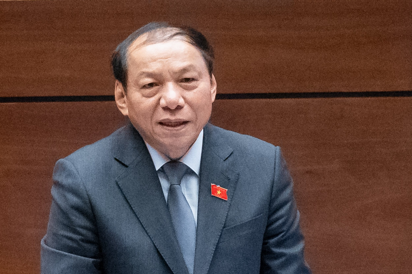 Bộ trưởng Nguyễn Văn Hùng. Ảnh: Như Ý.