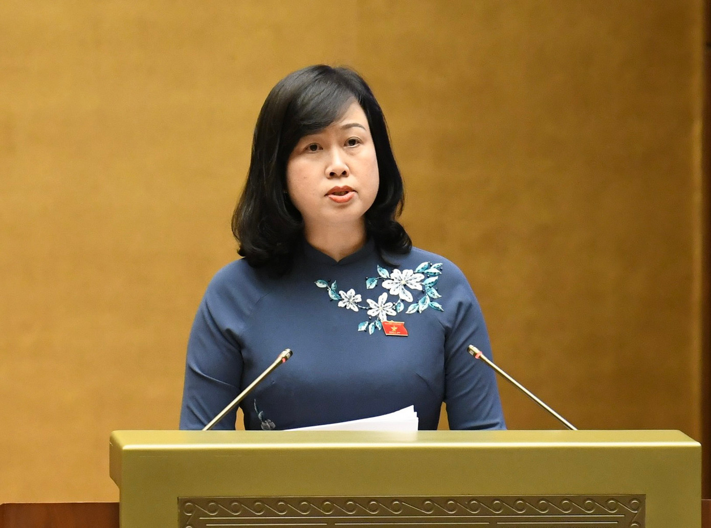 Bộ trưởng Y tế Đào Hồng Lan. Ảnh Như Ý Bộ trưởng Y tế Đào Hồng Lan. Ảnh Như Ý