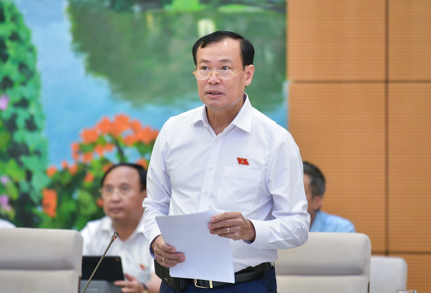 Chủ nhiệm Ủy ban Quốc phòng - An ninh Lê Tấn Tới.