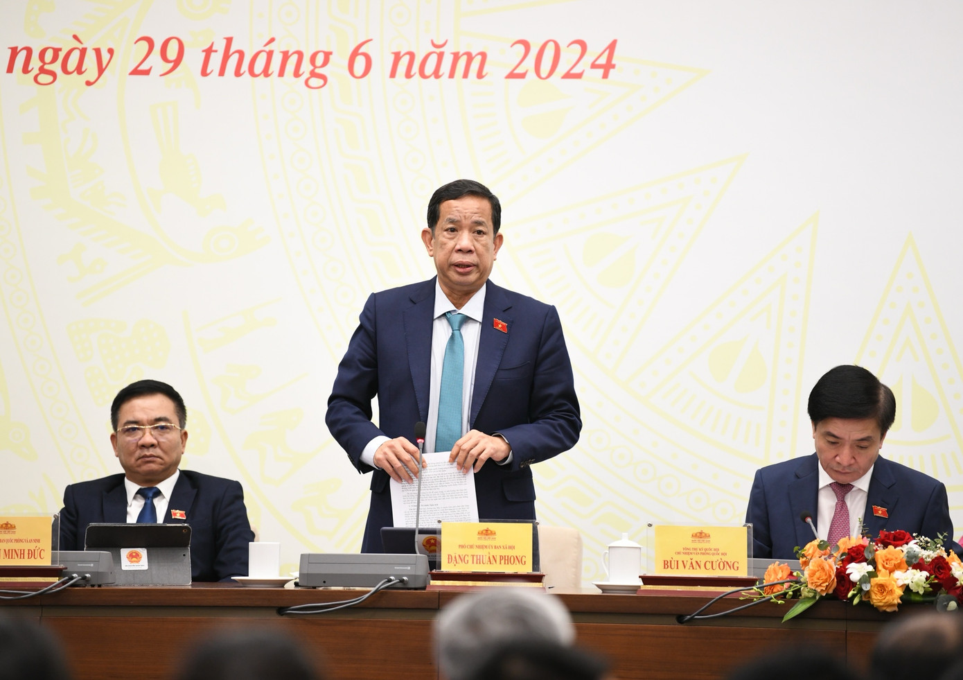 Ông Đặng Thuần Phong - Phó Chủ nhiệm Ủy ban Xã hội. (Ảnh: Như Ý) Ông Đặng Thuần Phong - Phó Chủ nhiệm Ủy ban Xã hội. (Ảnh: Như Ý)