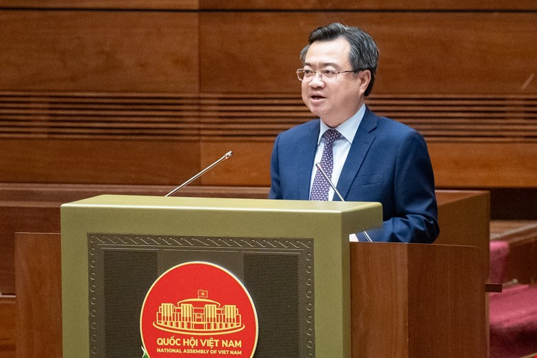 Bộ trưởng Bộ Xây dựng Nguyễn Thanh Nghị. Ảnh: QH.