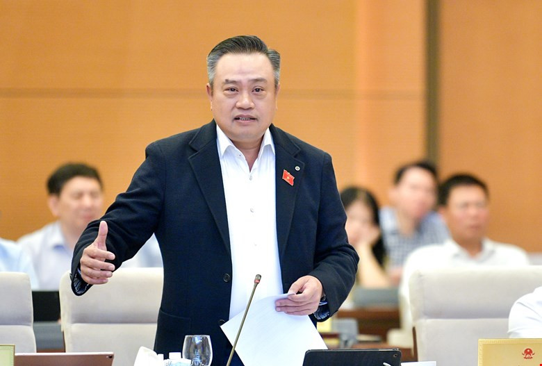 Chủ tịch UBND thành phố Hà Nội Trần Sỹ Thanh. Ảnh: QH