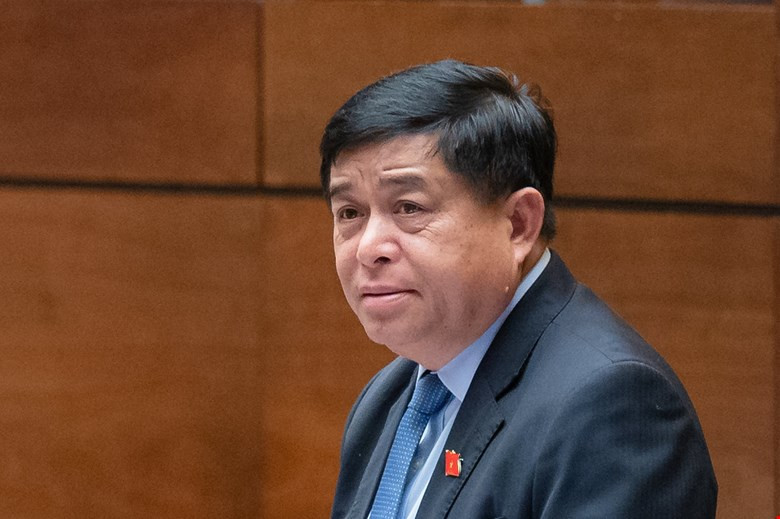 Bộ trưởng KH&amp;ĐT Nguyễn Chí Dũng. Ảnh: QH