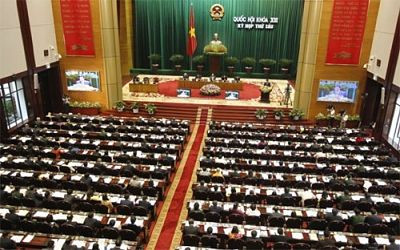 Quốc hội tán thành với mục tiêu GDP tăng khoảng 5,8% trong năm 2014 Quốc hội