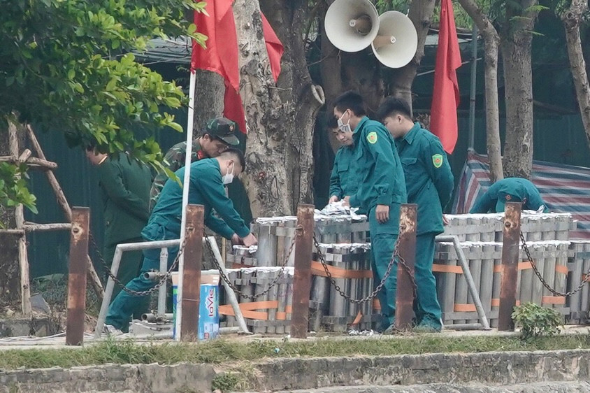 Công tác chuẩn bị đang gấp rút hoàn thiện trong sáng ngày 31/12.