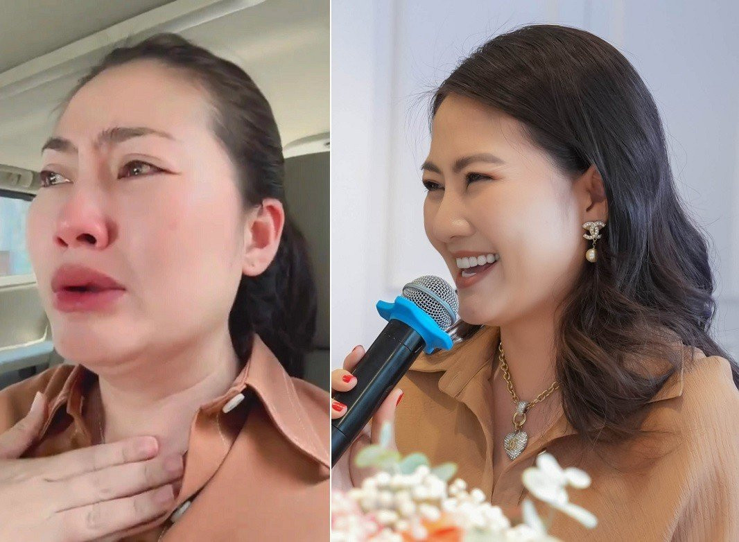 Ngọc Lan vui vẻ trong cuộc gặp gỡ báo chí và khóc trong buổi livestream. Ngọc Lan vui vẻ trong cuộc gặp gỡ báo chí và khóc trong buổi livestream.