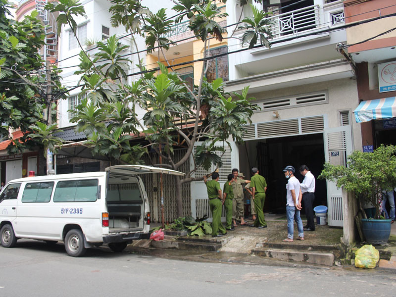 Hiện trường xảy ra vụ việc