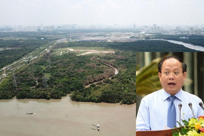 Ông Tất Thành Cang và 32ha đất Phước Kiển. Ông Tất Thành Cang và 32ha đất Phước Kiển.