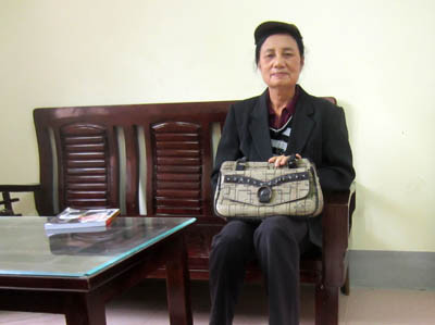 Chị Nguyễn Thị Thìn. Chị Nguyễn Thị Thìn