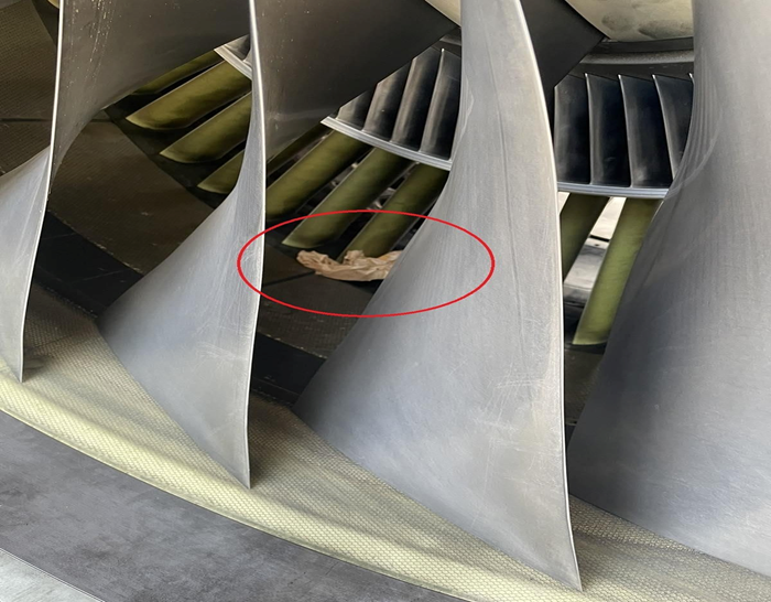 Những vật thể lạ được phát hiện. Ảnh: Cảng Hàng không quốc tế Tân Sơn Nhất Những vật thể lạ được phát hiện. Ảnh: Cảng Hàng không quốc tế Tân Sơn Nhất